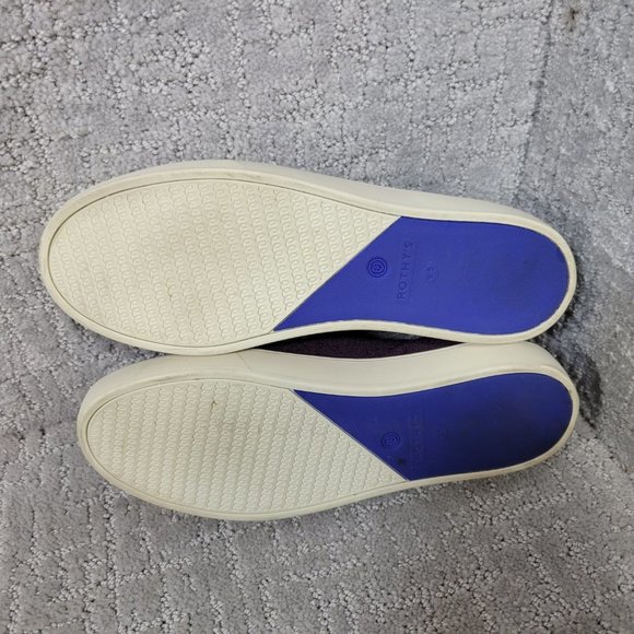 Rothy's The Sneaker Fig Python Purple Slip On Shoes Women’s Size US 7.5 9.5 - Picture 8 of 10